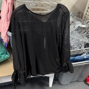 Design 365 Chelie chiffon blouse L // 010814